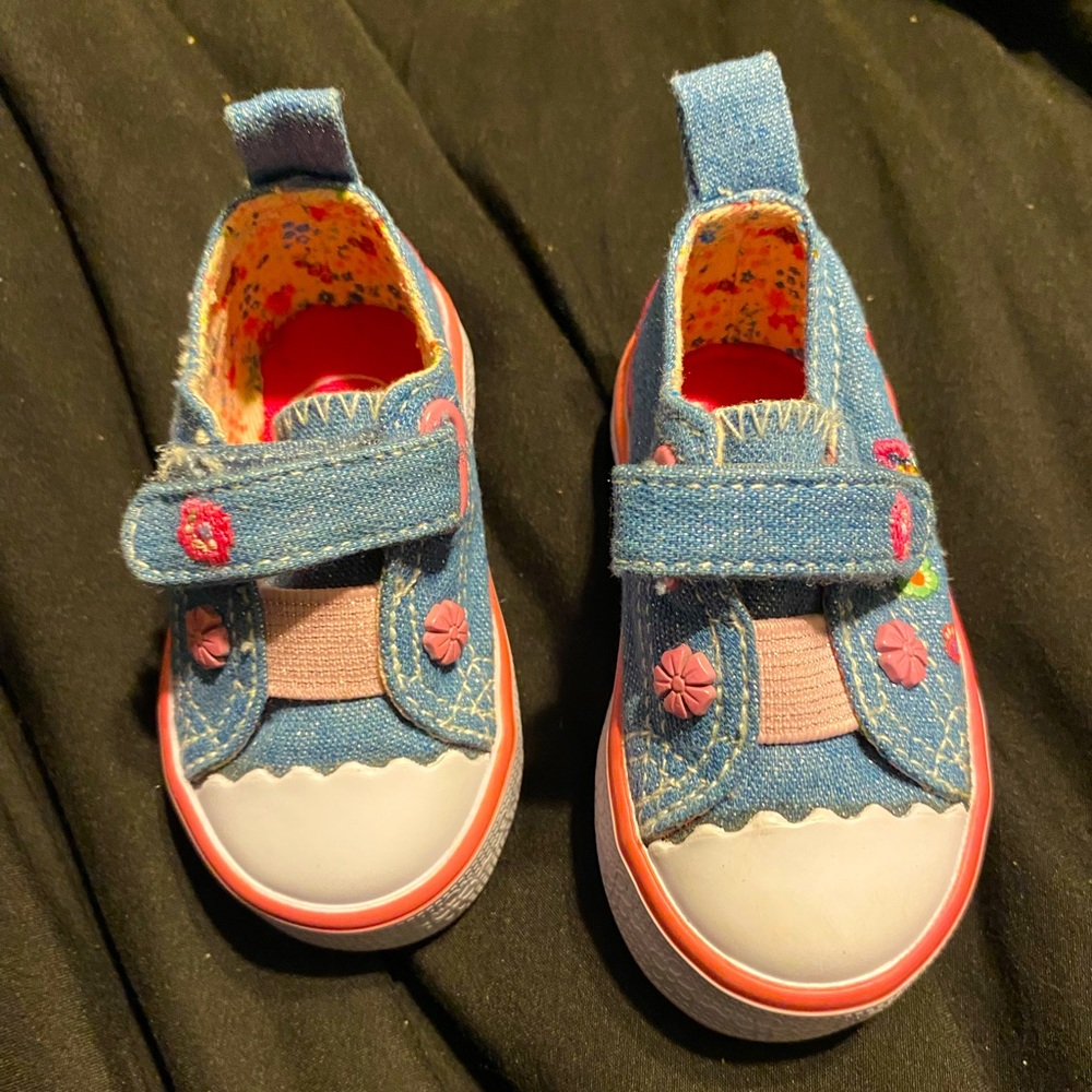 Poll Parrot Cute Denim Shoes Size 1